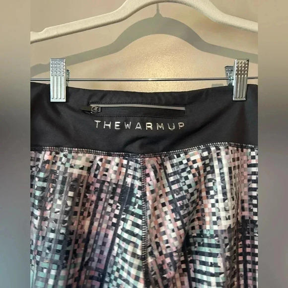 Jessica Simpson 'The Warm Up' Athletic Checker Art leggings - S - Picture 4 of 5